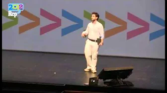 Aldo Pecora sul palco di "Rep Idee"